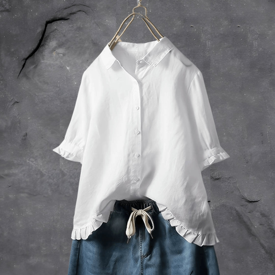Elisabeth - Elegant cotton shirt
