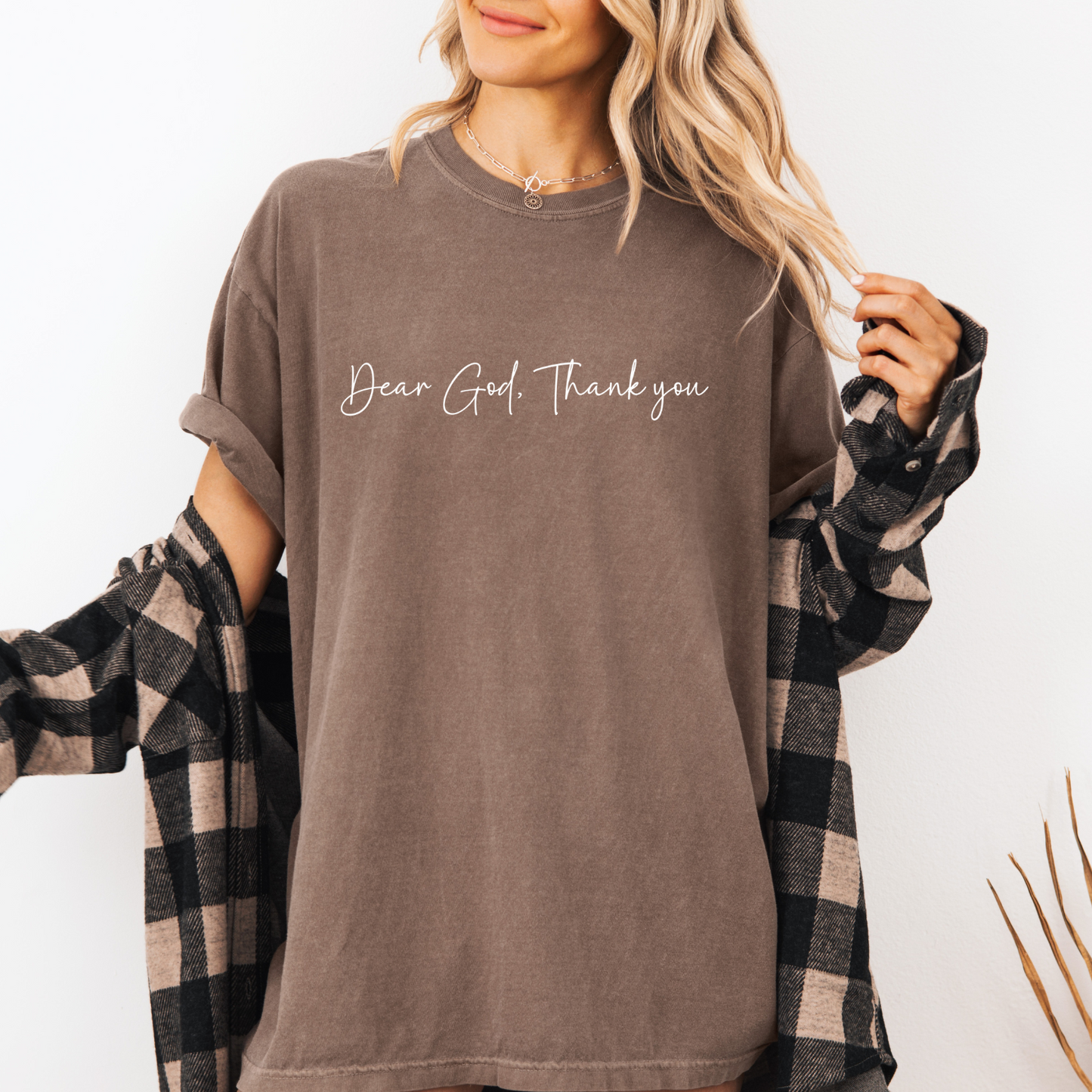 Dear God - Unisex Oversized T-Shirt