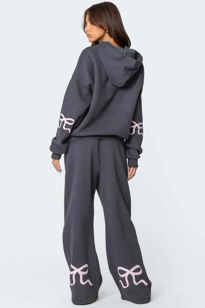 Dafne - Tracksuit with Bow Details