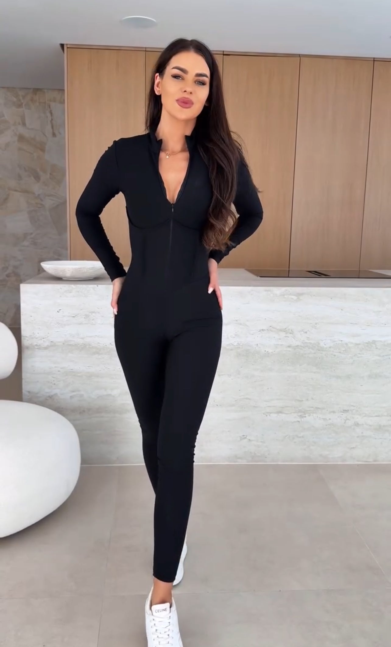 Moon™ - Sports Jumpsuit with Zip