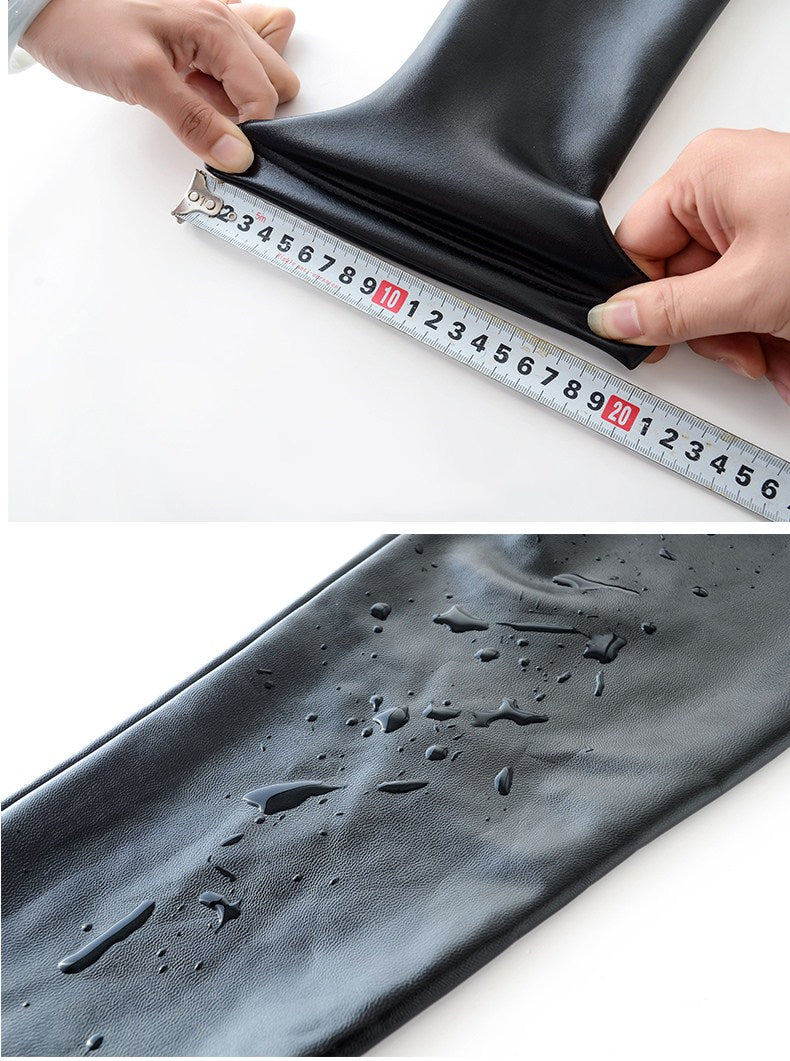 Ruby™ - Thermal Leather Leggings