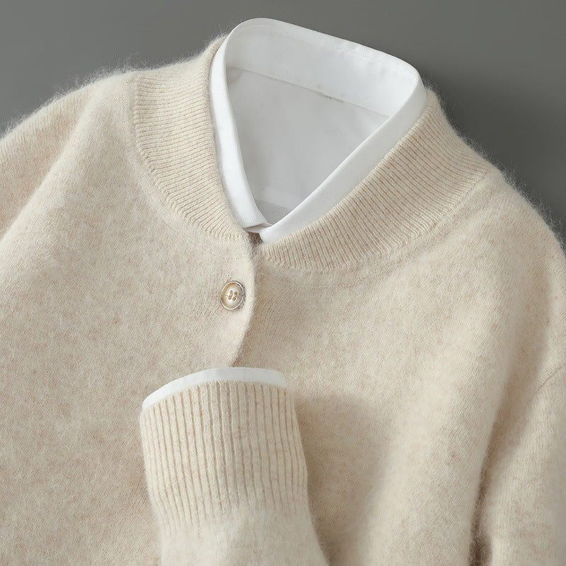 Monroe - Cashmere-Style Buttoned Cardigan