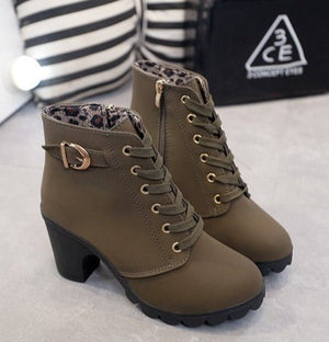 Jackie™ - High-Heeled Ankle Boots