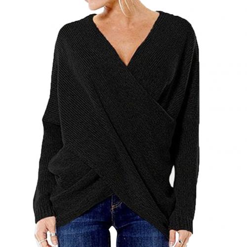Ilse - Casual Cross-Over Sweater