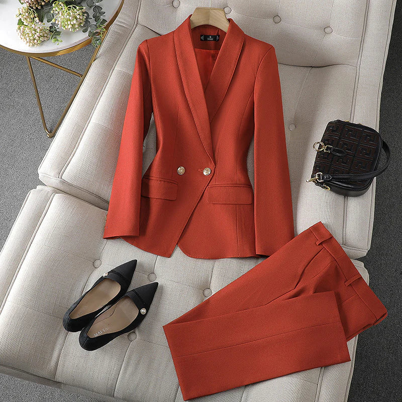 Kalea™ - Luxury Two-Piece Blazer and Trousers Set
