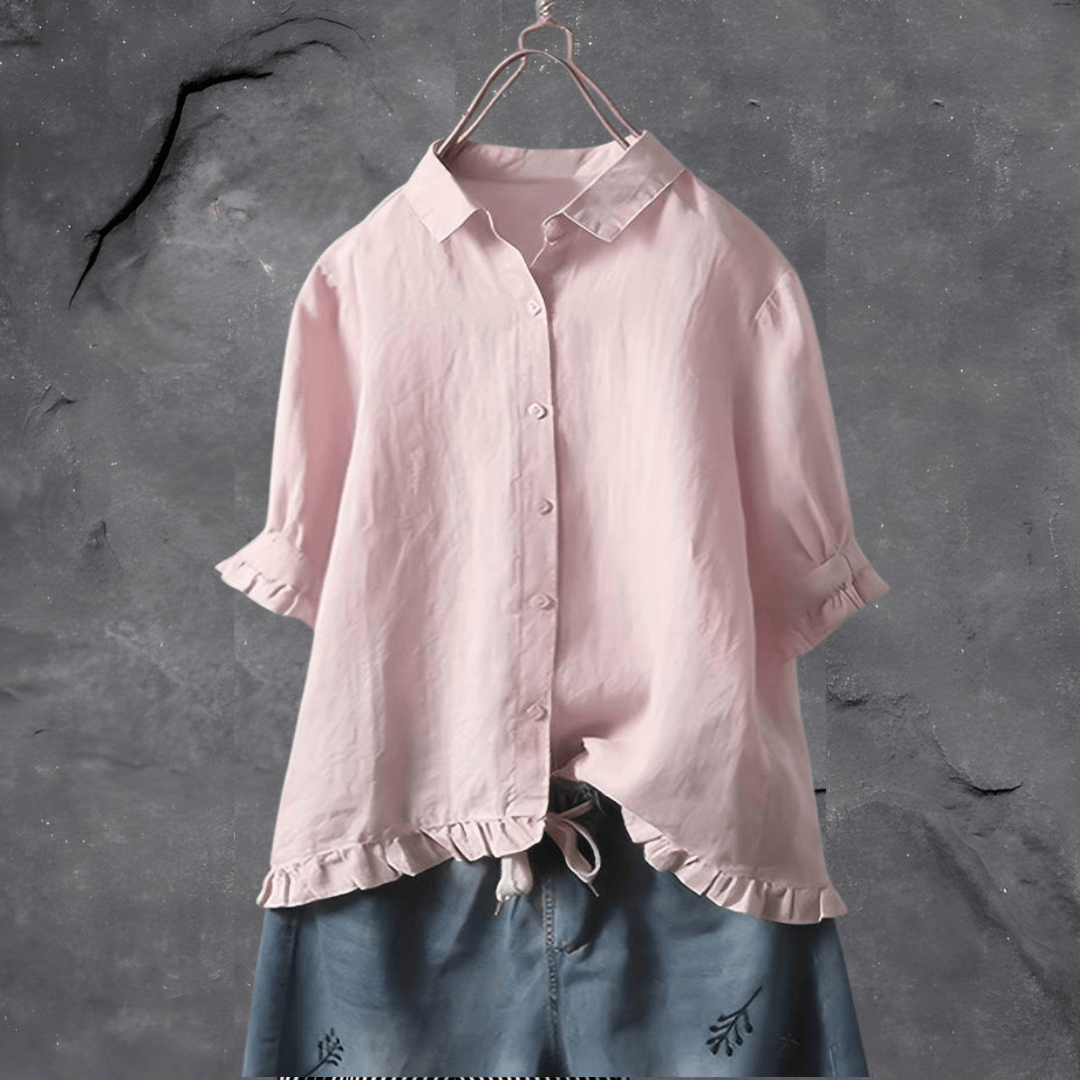 Elisabeth - Elegant cotton shirt
