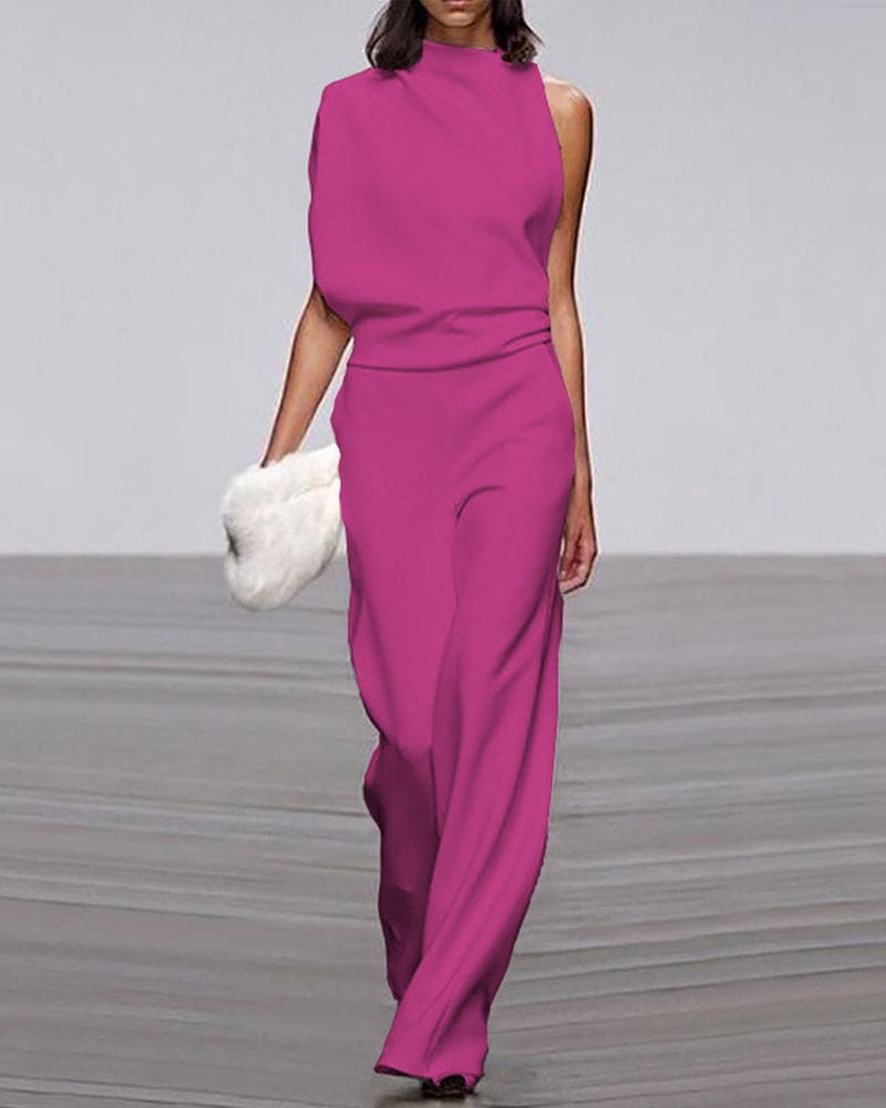 Kate™ - Elegant High-Neck Jumpsuit