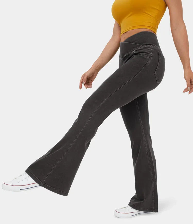 Gracelyn™ - High-Waisted Flared Jeans