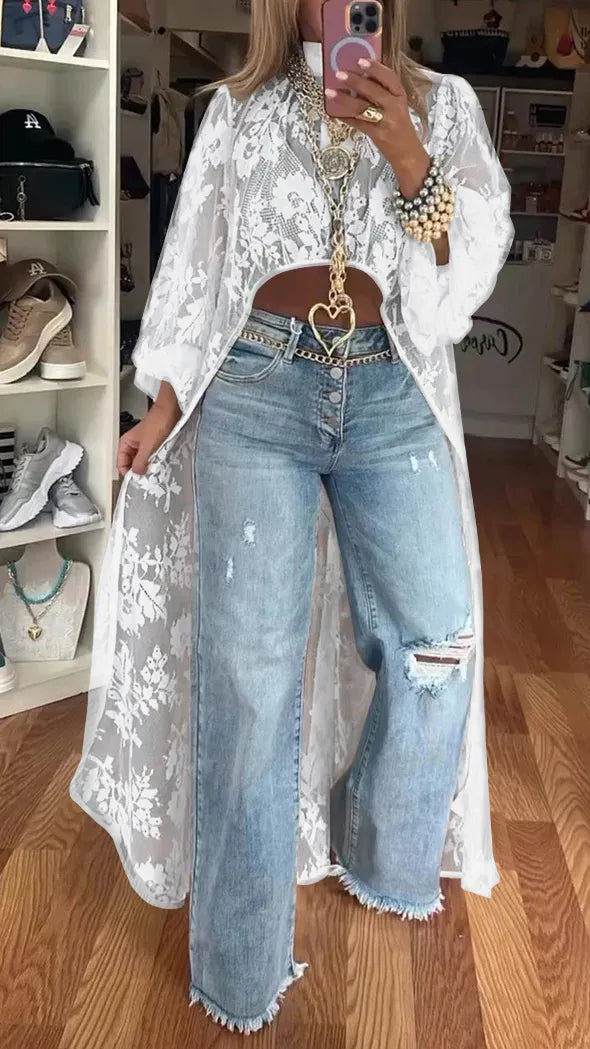 Belma - Casual Lace Top