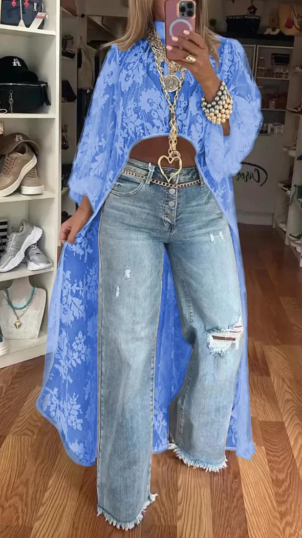 Belma - Casual Lace Top