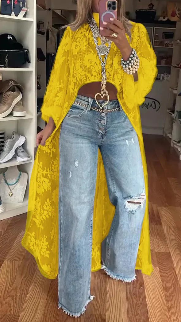 Belma - Casual Lace Top