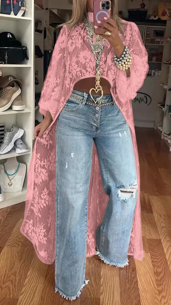 Belma - Casual Lace Top