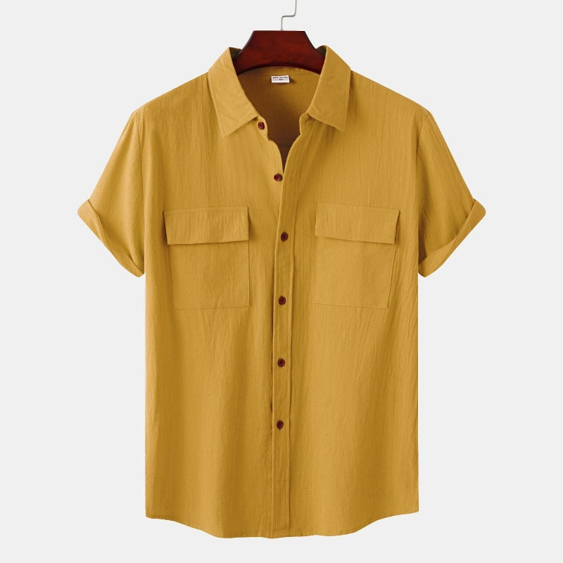 Aurelio - Casual Linen Shirt for Men