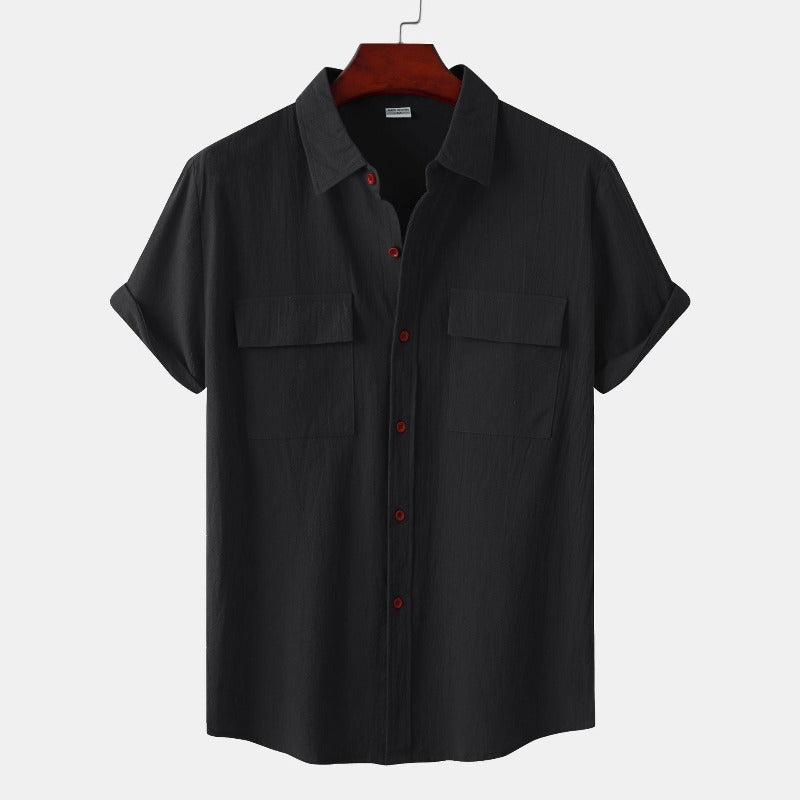 Aurelio - Casual Linen Shirt for Men
