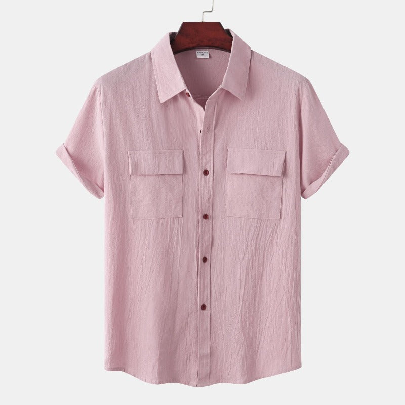 Aurelio - Casual Linen Shirt for Men