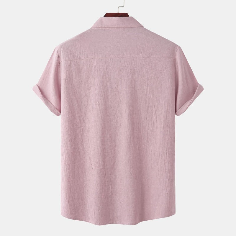 Aurelio - Casual Linen Shirt for Men