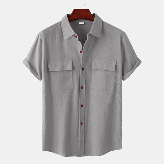Aurelio - Casual Linen Shirt for Men