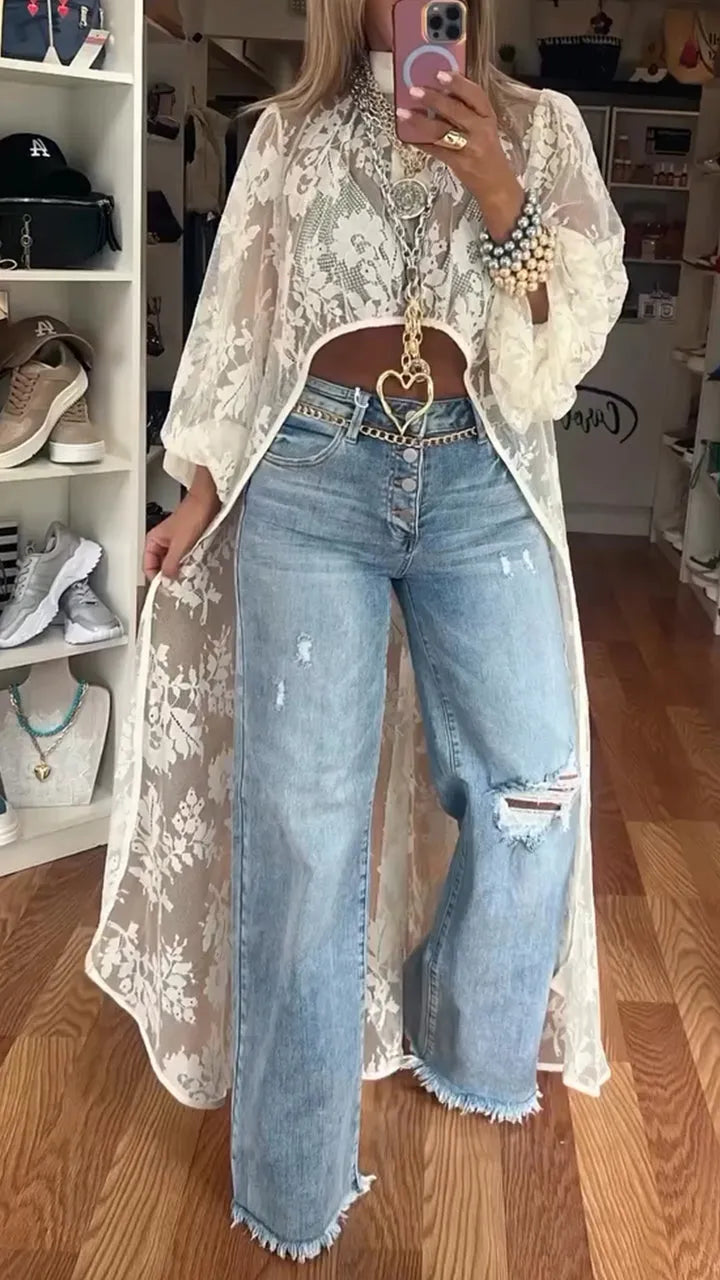 Belma - Casual Lace Top