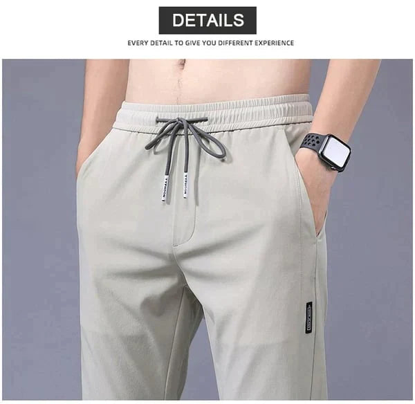 Ronald - Quick Dry Elastic Trousers for Men