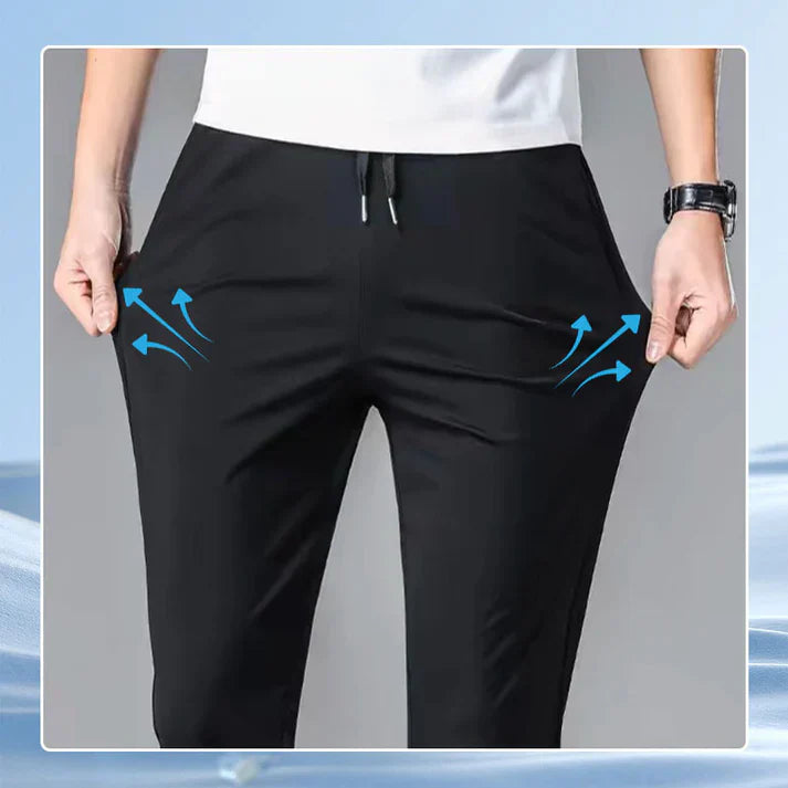 Arnoldo - Men's Sports Trousers with Elastic Waistband