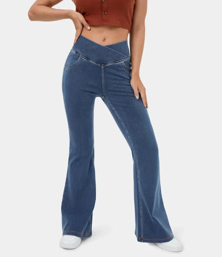 Gracelyn™ - High-Waisted Flared Jeans