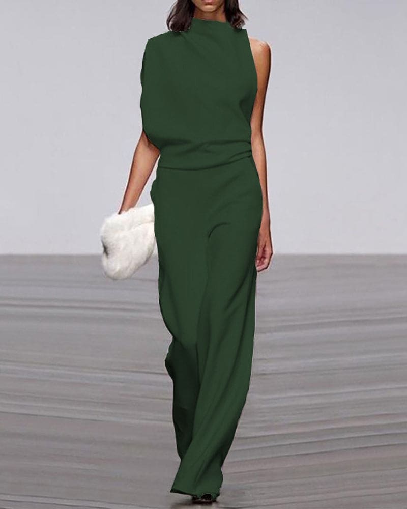 Kate™ - Elegant High-Neck Jumpsuit