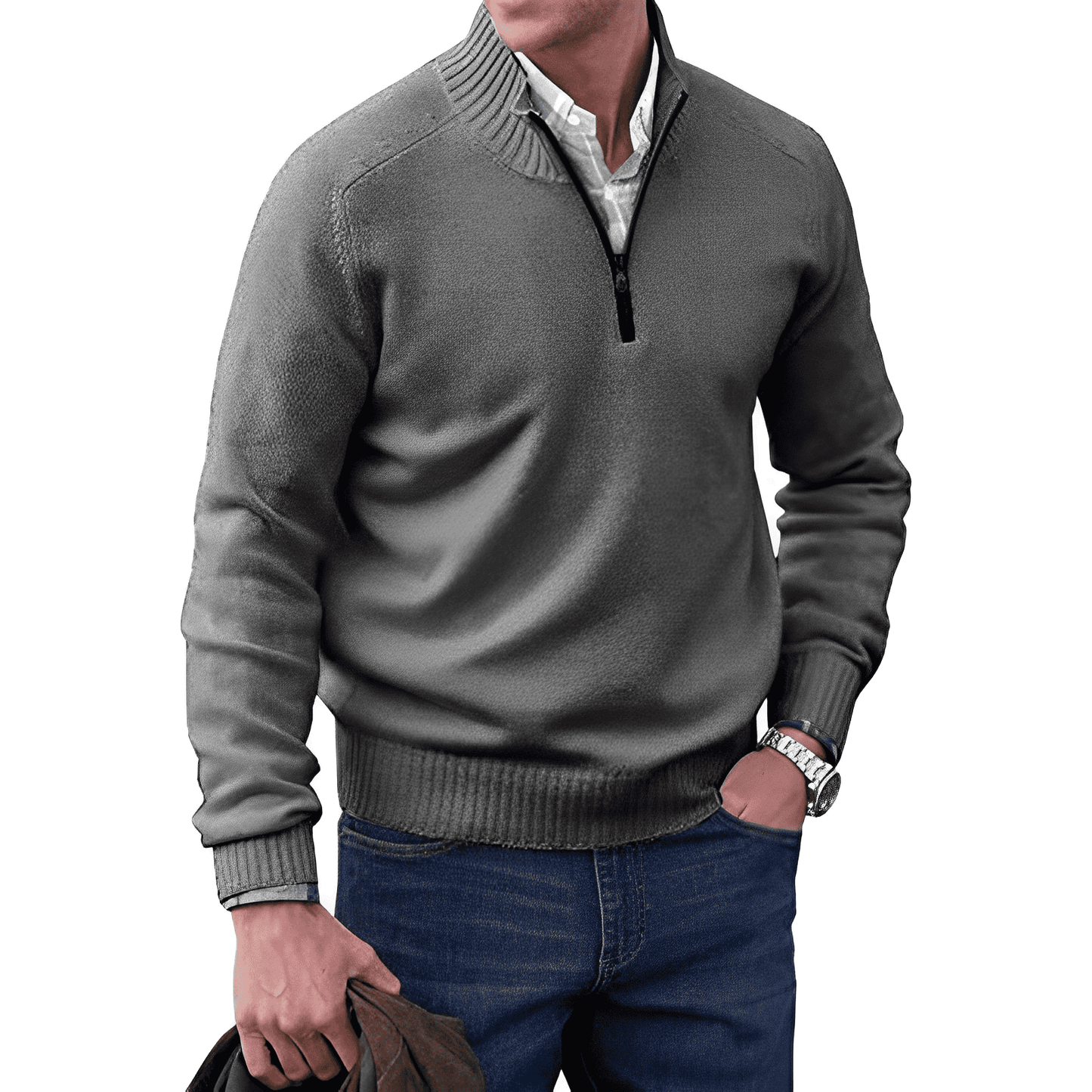 Ciro - Casual knitted jumper for men
