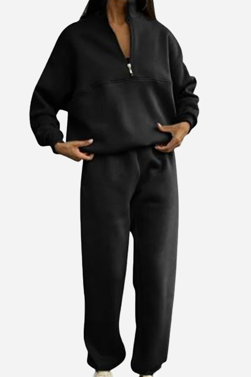 Sahira™ - Comfortable and fresh two-piece tracksuit in a cotton blend