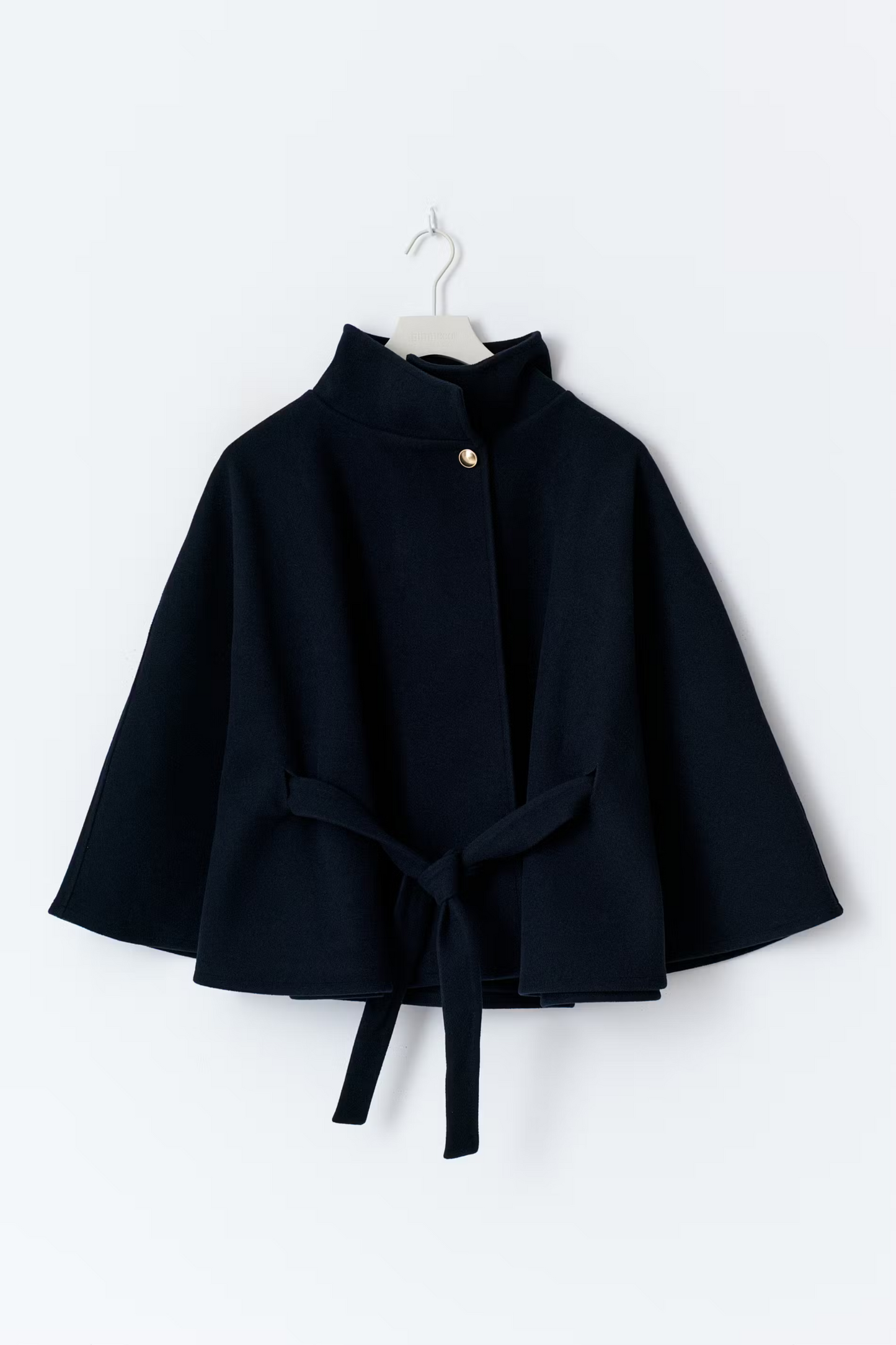 Cassie - Belted Cape Coat