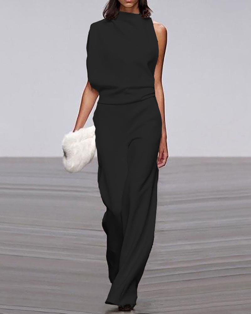 Kate™ - Elegant High-Neck Jumpsuit
