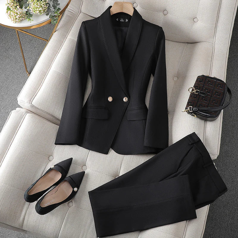 Kalea™ - Luxury Two-Piece Blazer and Trousers Set