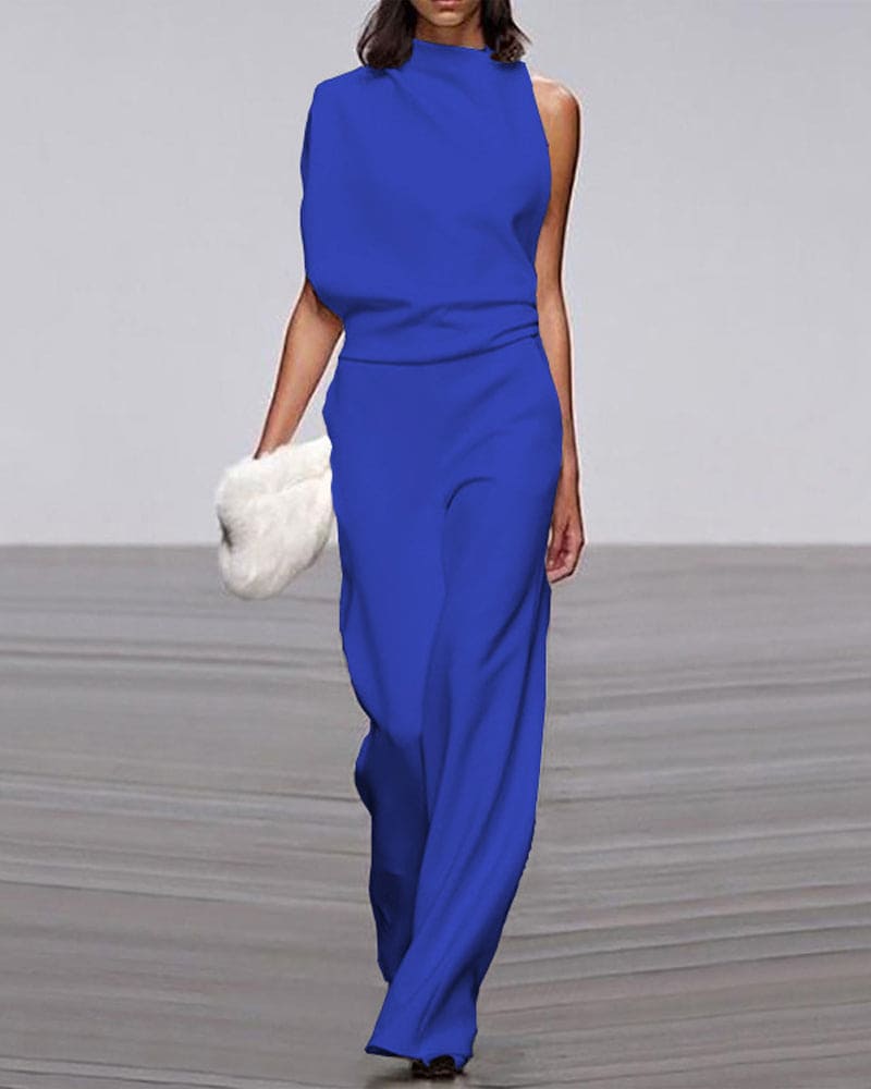 Kate™ - Elegant High-Neck Jumpsuit