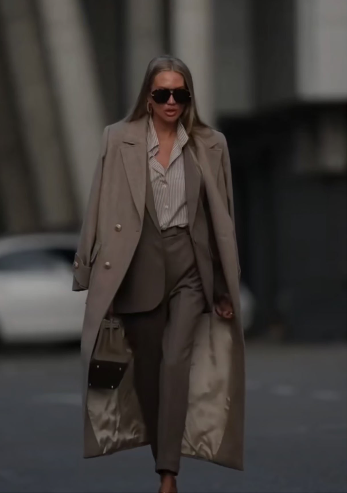 Gianna - Three-Piece Casual Suit: Trousers, Jacket and Parka