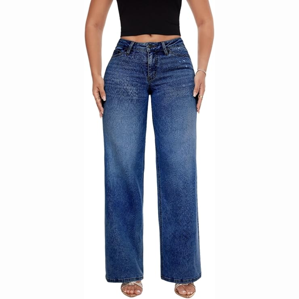 Gina -Mid-Rise Jeans