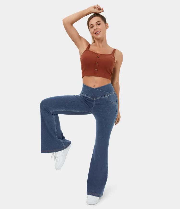Gracelyn™ - High-Waisted Flared Jeans