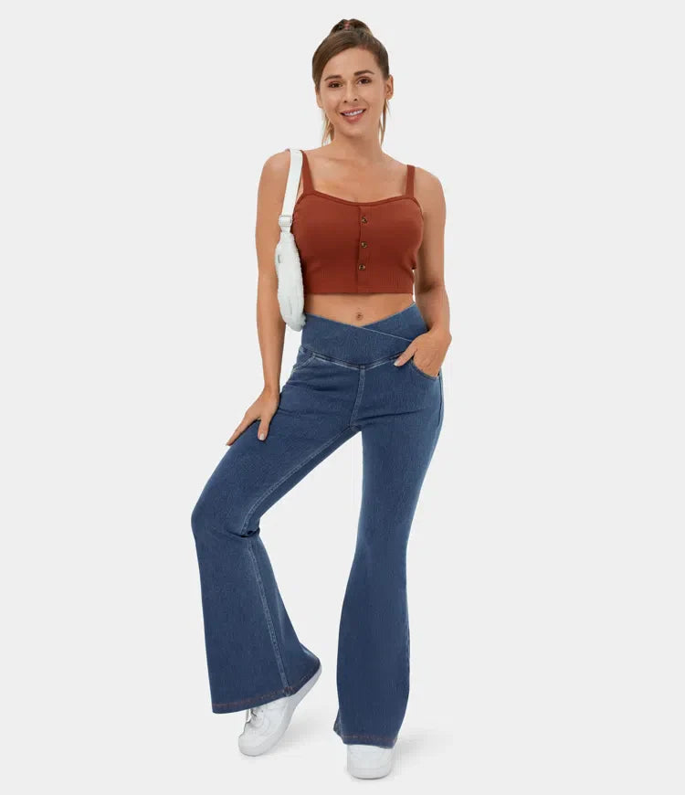 Gracelyn™ - High-Waisted Flared Jeans