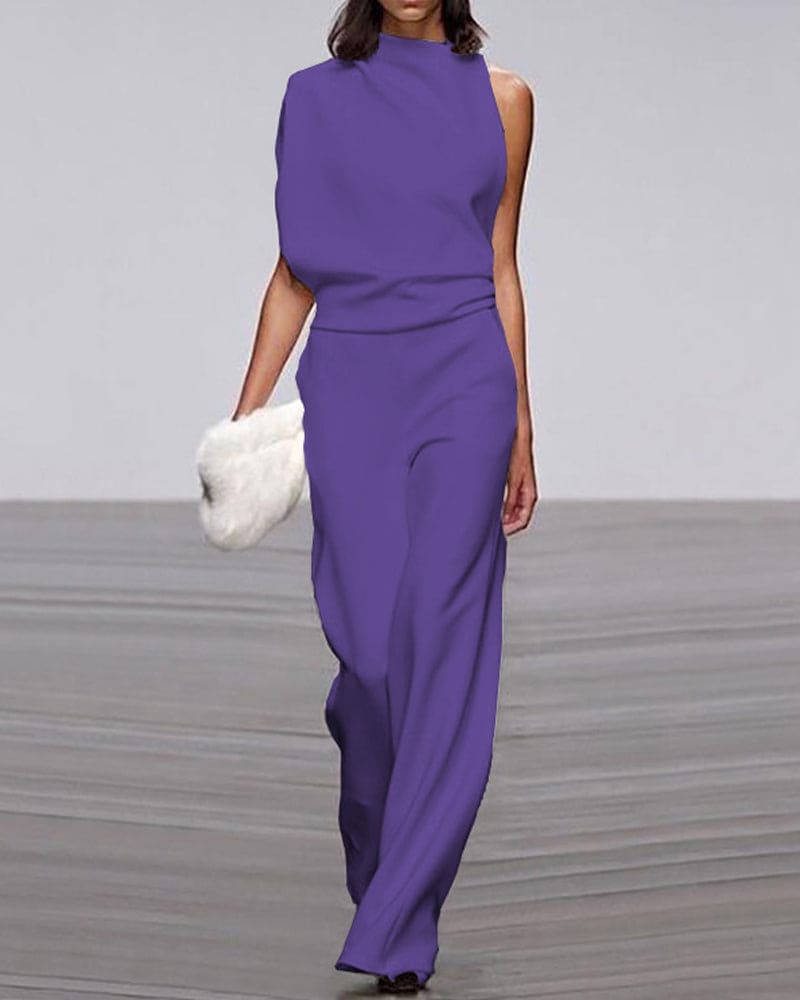 Kate™ - Elegant High-Neck Jumpsuit
