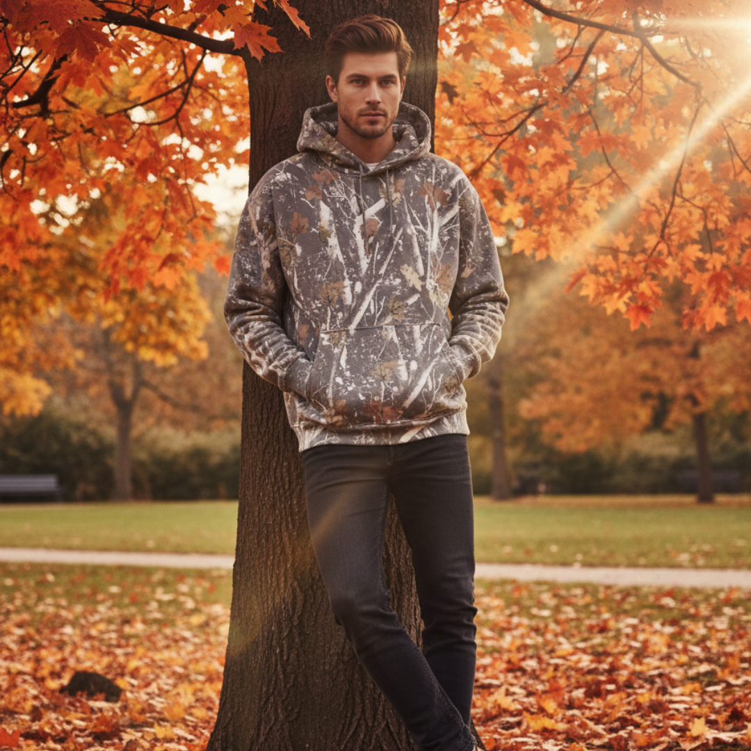 Charls - Unisex Camo Hoodie