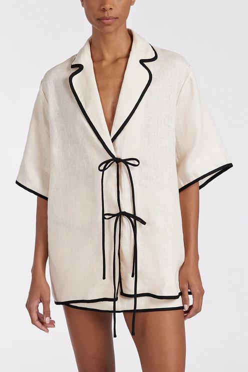 Ida - Cream Skirt Set