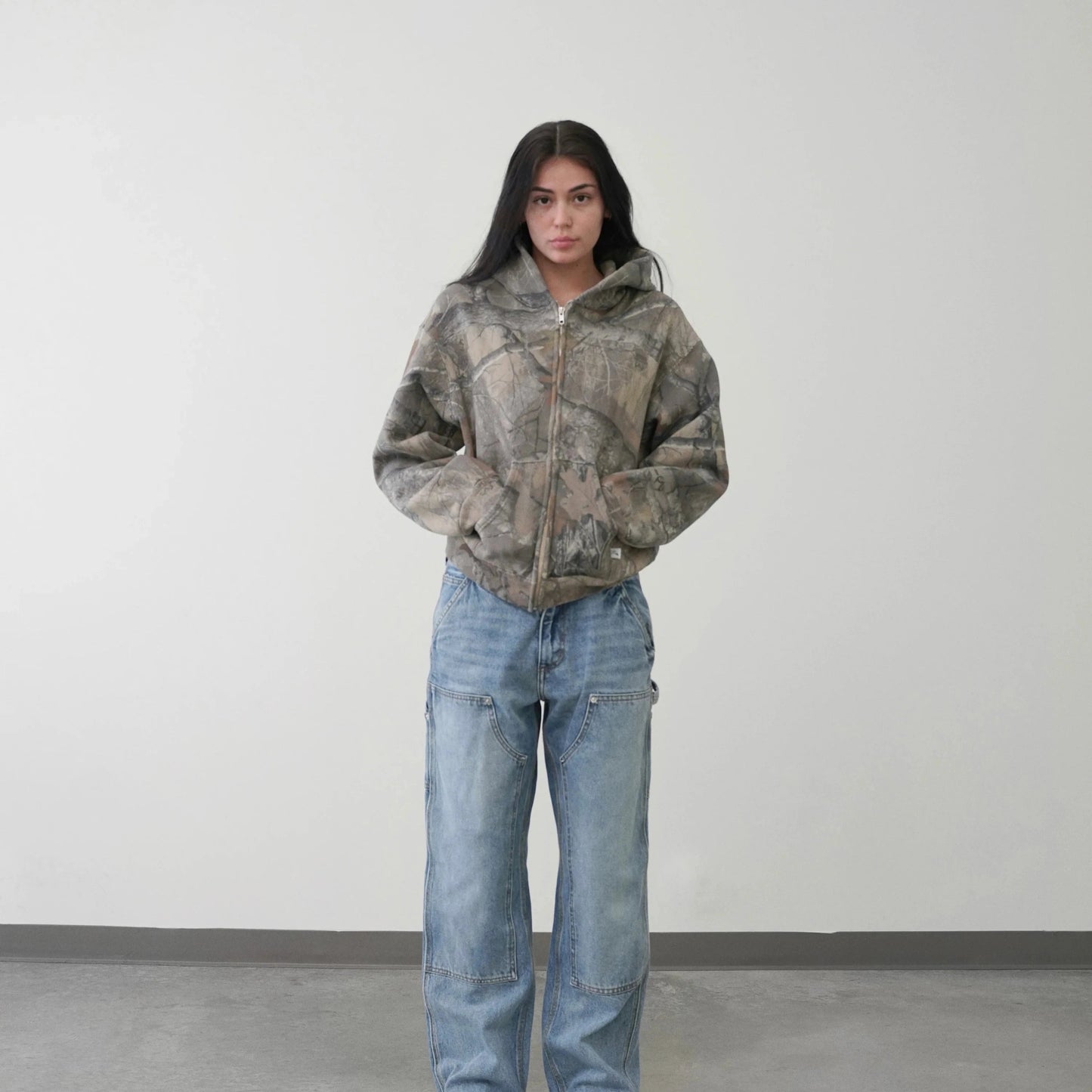 Benjamin - Unisex Camo Print Hoodie