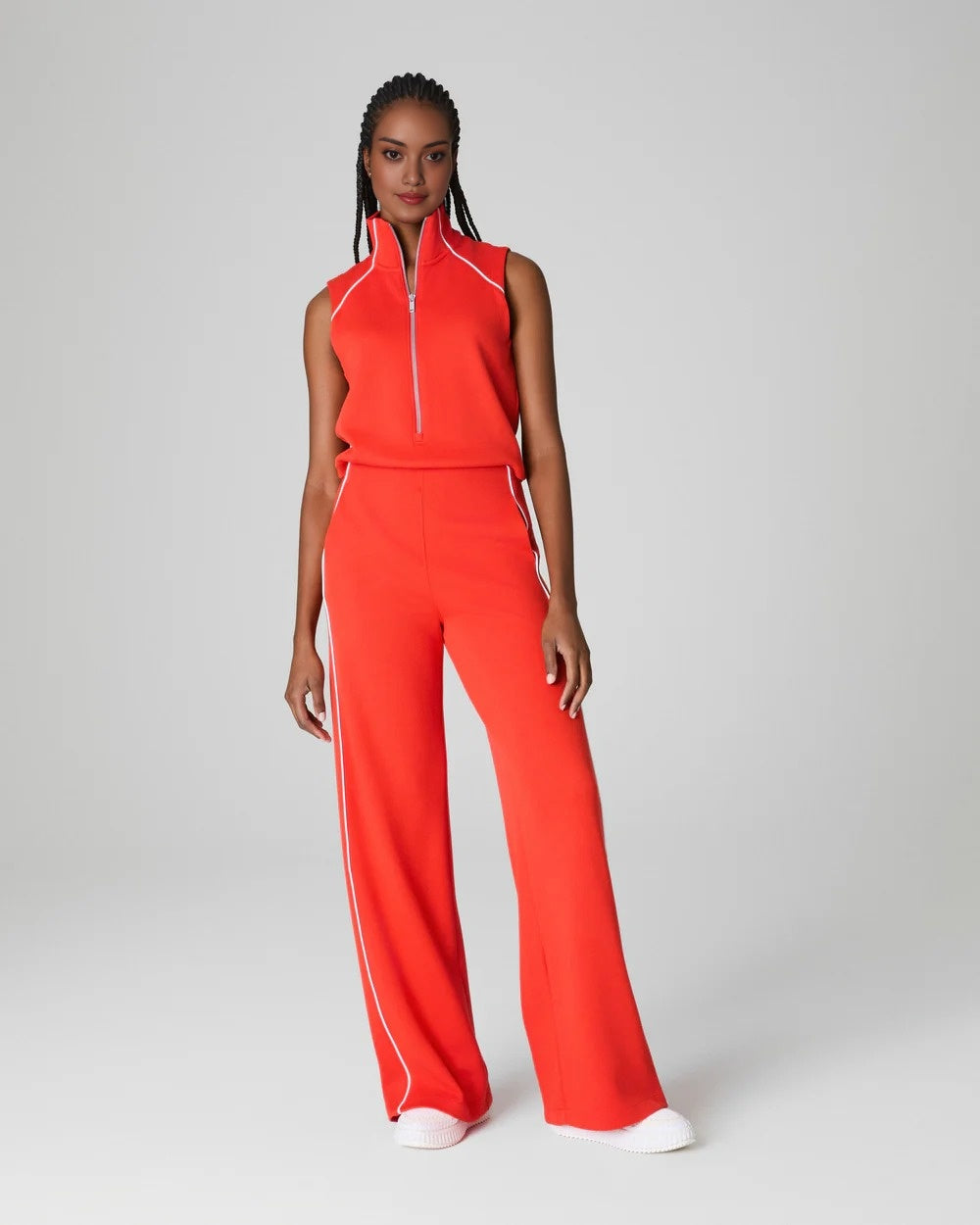 Linda - Sleeveless Sports-Style Jumpsuit