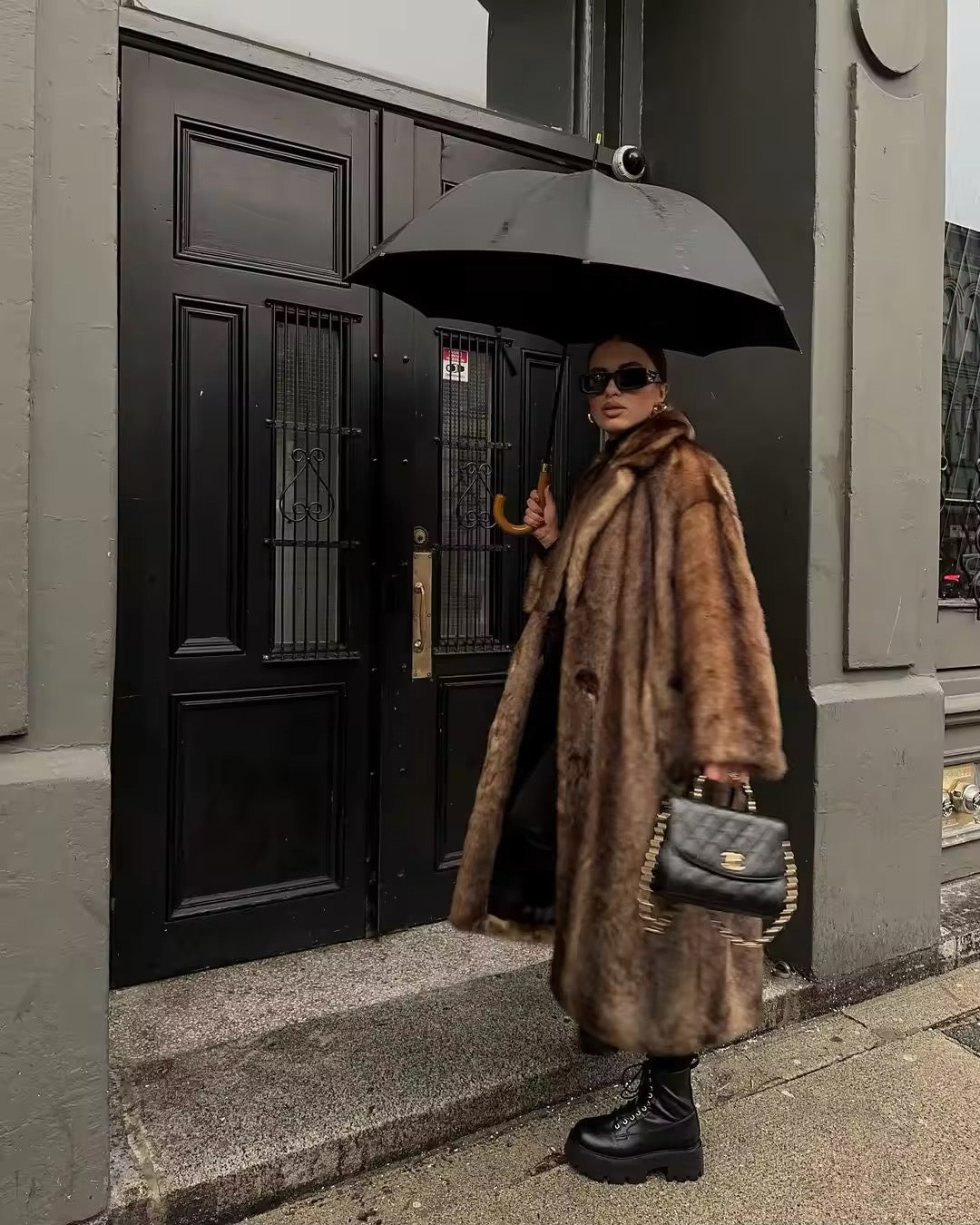 Riley - Elegant Fur Coat for Women