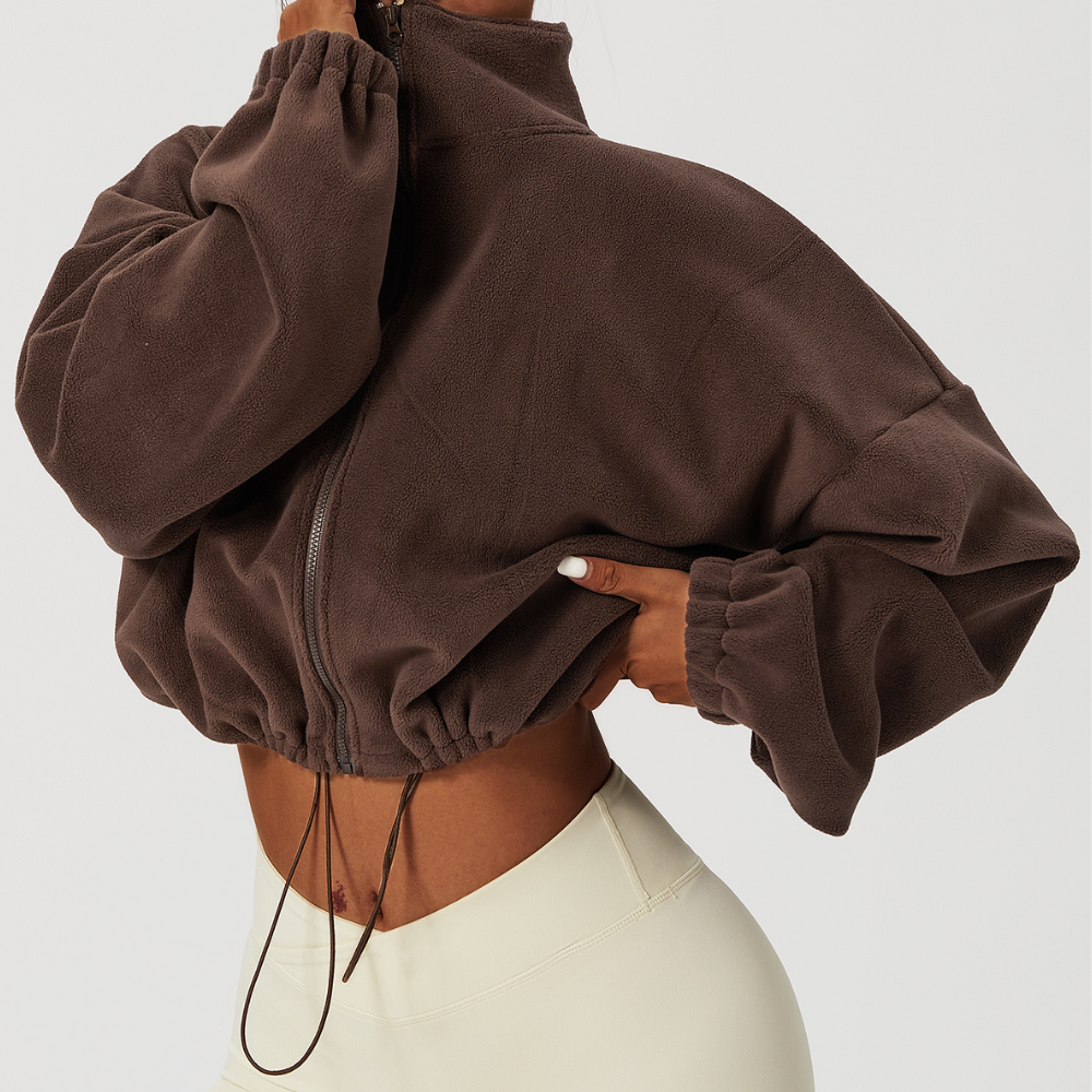 Josie™ - Zip-Up Sweater Top