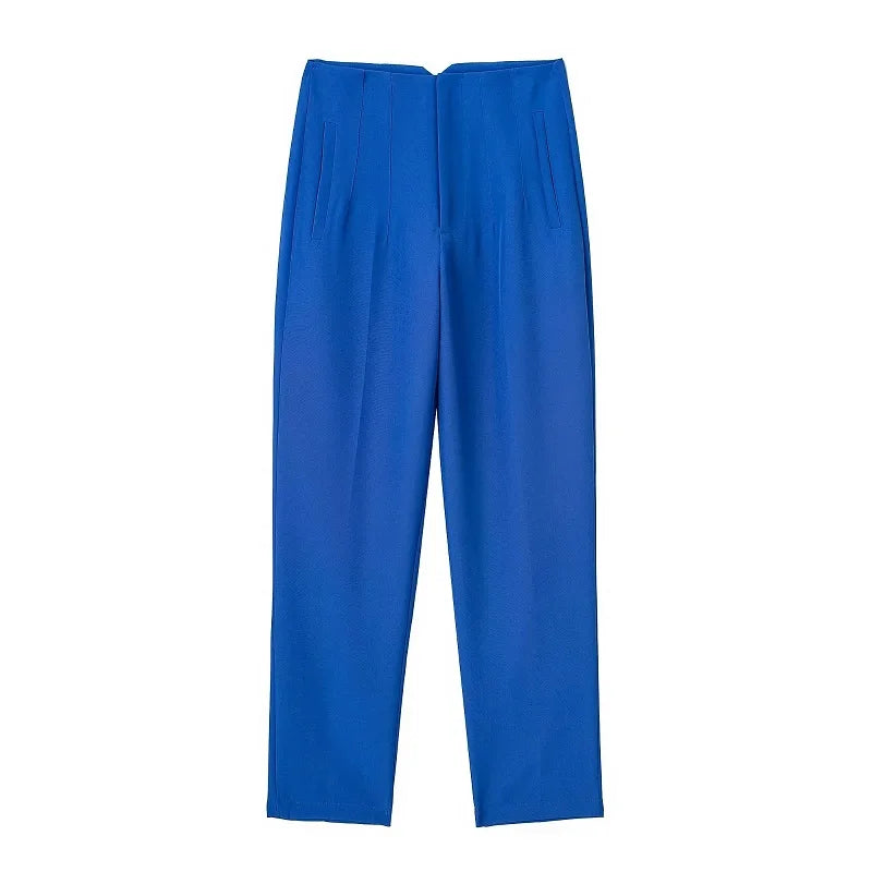 Claude - Elegant High-Waisted Trousers
