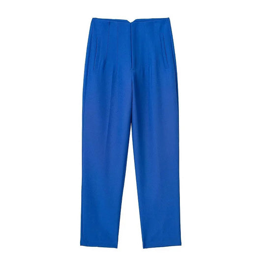 Claude - Elegant High-Waisted Trousers