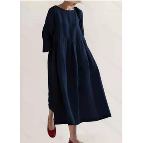 Krisitien™ - Oversized Long Linen Dress