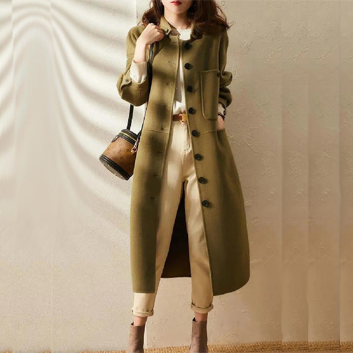 Millie - Long Cashmere Coat