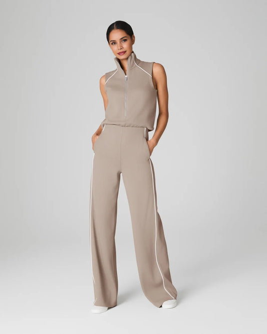 Linda - Sleeveless Sports-Style Jumpsuit