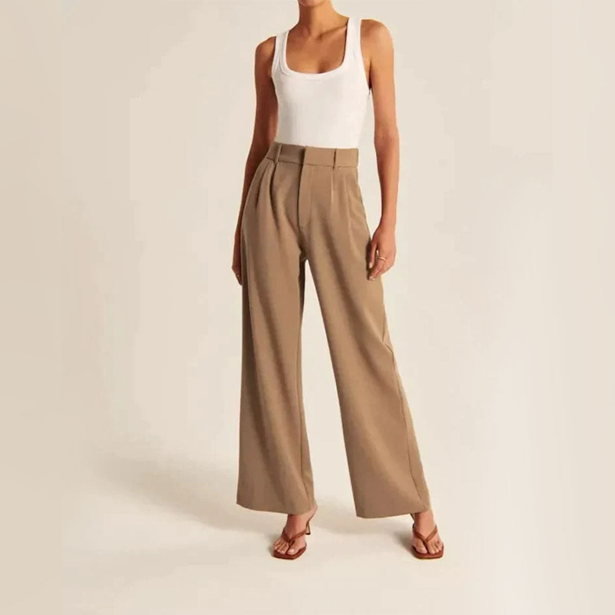 Ilse™ - Wide Leg Tailored Pants