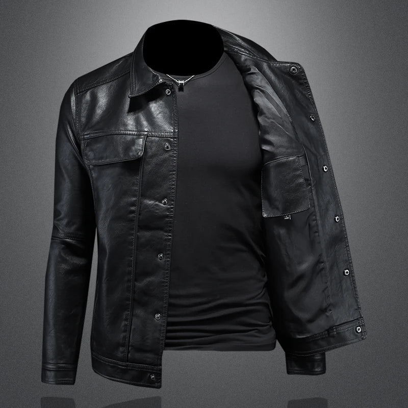 Lauttier - Leather Jacket for Autumn